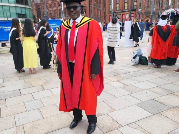 Oghiadomhe bags Doctor of Business Administration at Liverpool university, UK