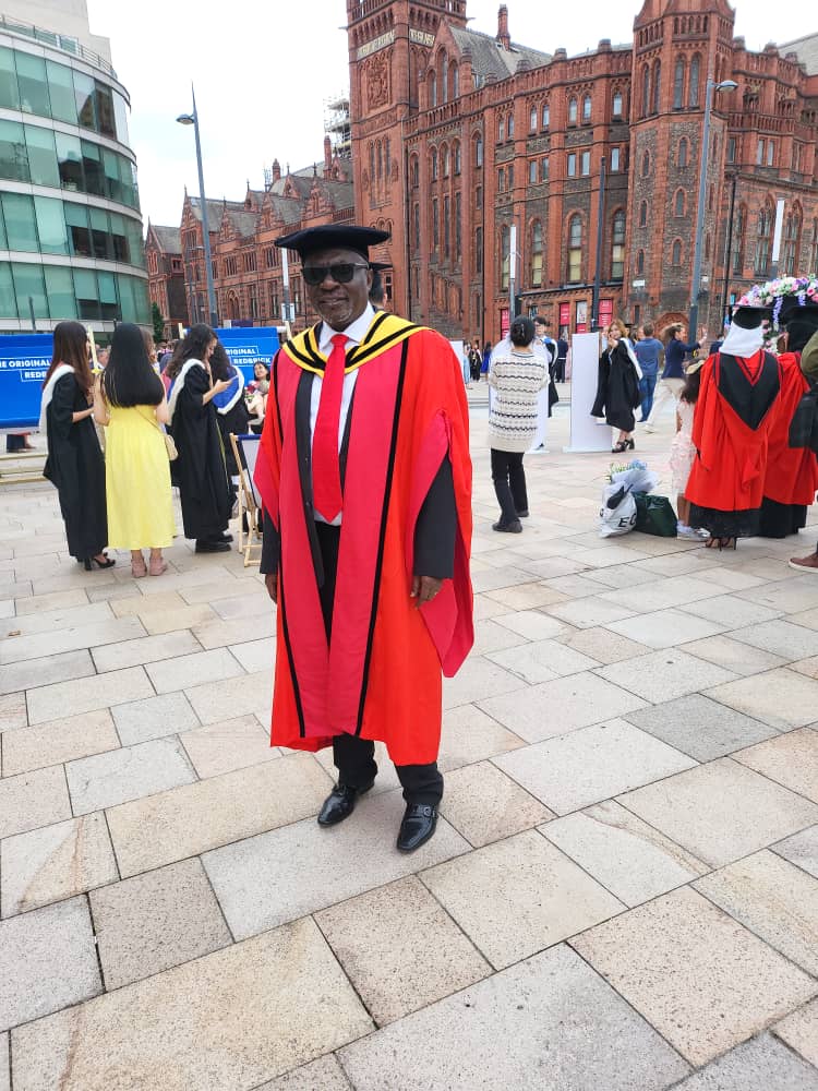 Oghiadomhe bags Doctor of Business Administration at Liverpool university, UK
