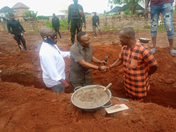 Dr Nosa Aigbe- Lebarty plants First Class Medical Hospital at Arugba community, Benin