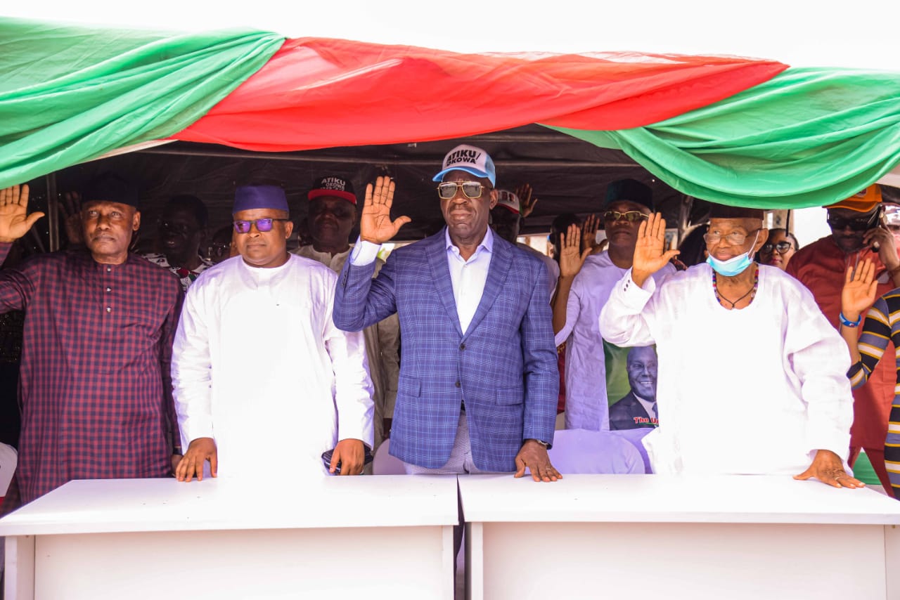Aziegbemi Inaugurates Edo PDP Presidential Campaign Council Aziegbemi Inaugurates Edo PDP Presidential Campaign Council