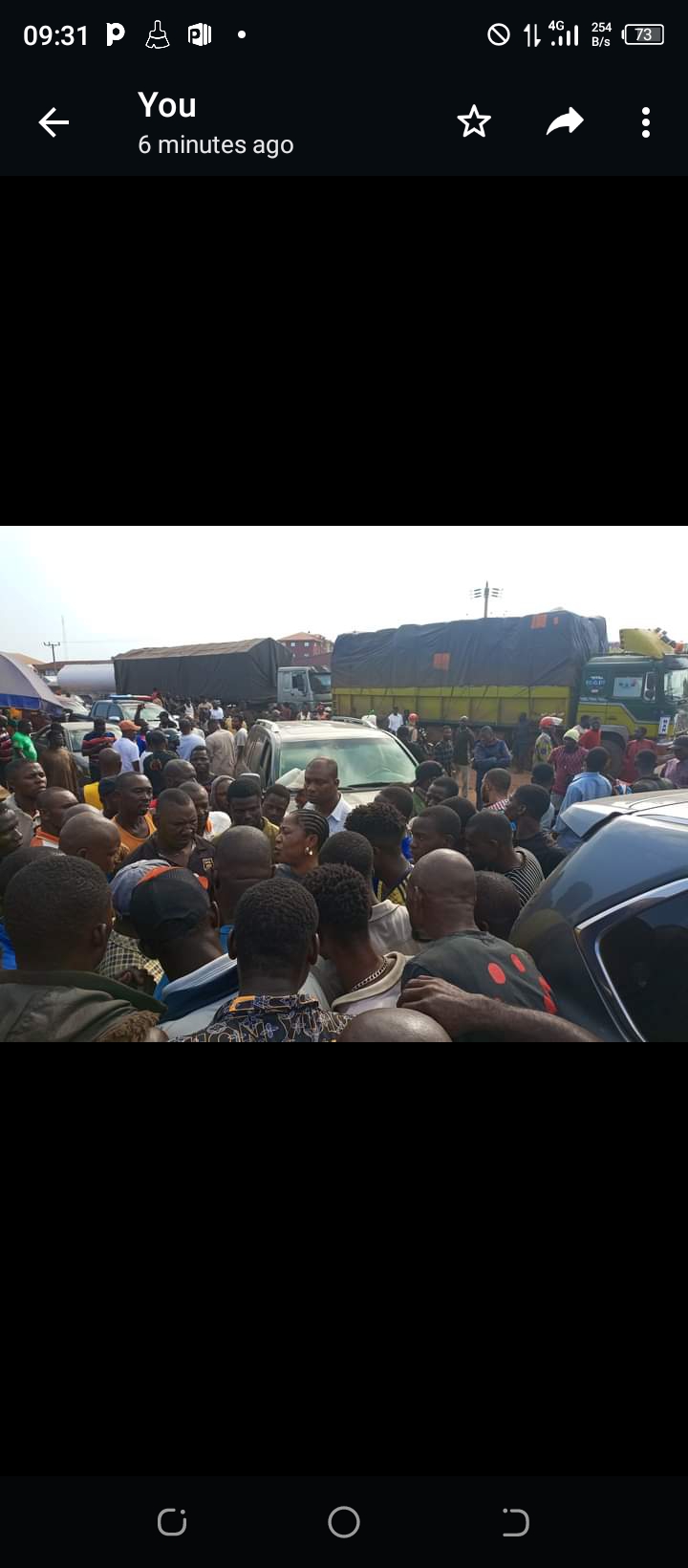 Etsako West Truck Drivers Protest bad Roads, Blockage of Alternative Routes Etsako West Truck Drivers Protest bad Roads, Blockage of Alternative Routes