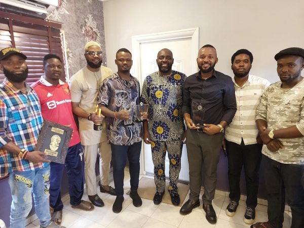 “Almost film” Crew visits Bishop Wale Ajayi