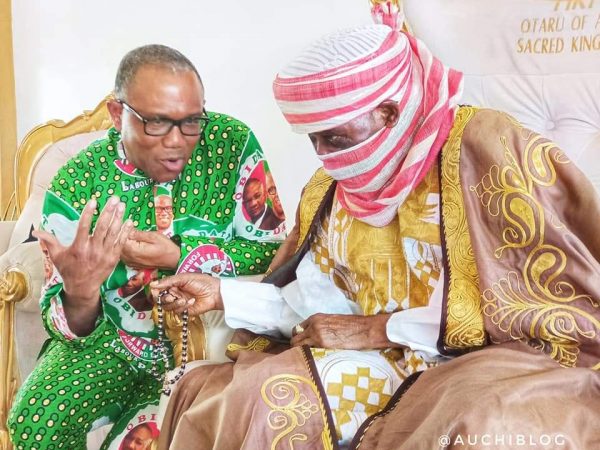 Peter Obi Pays courtesy Visit Otaru of Auchi Peter Obi Pays courtesy Visit Otaru of Auchi