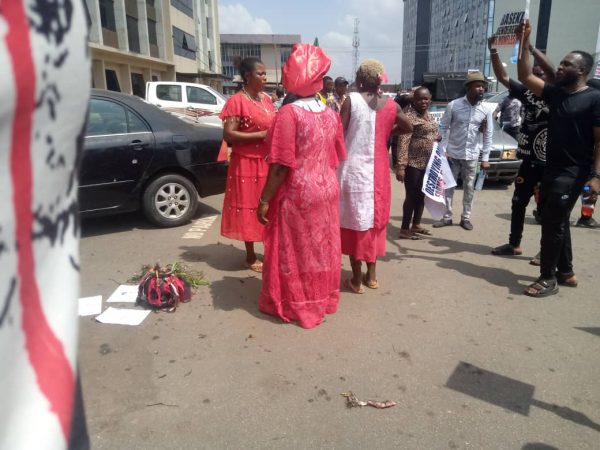 Security operatives arrest 5 protesters of Oke- Oroma community over agitation against demolition by Edo govt Security operatives arrest 5 protesters of Oke- Oroma community over agitation against demolition by Edo govt