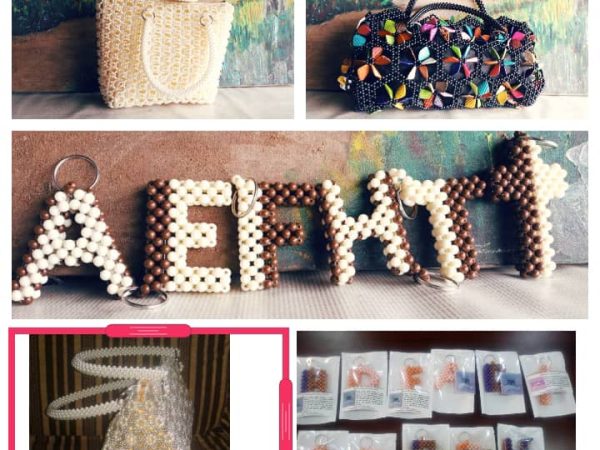 Visually impaired, Orobosa, designer beaded works adorns Super markets in Edo, US — Braimoh