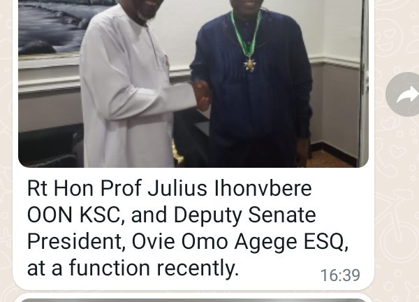 Guber Poll: Ihonvbere woos Owan resident in Delta for Omo Agege