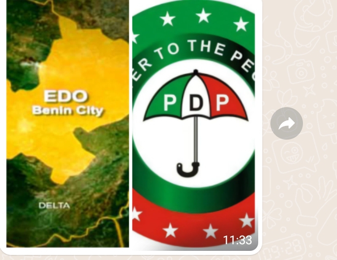 Edos Are No Conquered People. . . PDP Chairman Tells President Elect Edos Are No Conquered People. . . PDP Chairman Tells President Elect