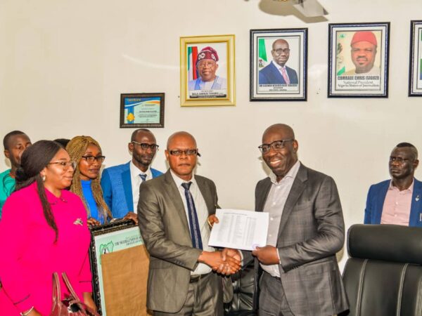 Edo journalists extols Obaseki’s support to Members Edo journalists extols Obaseki’s support to Members