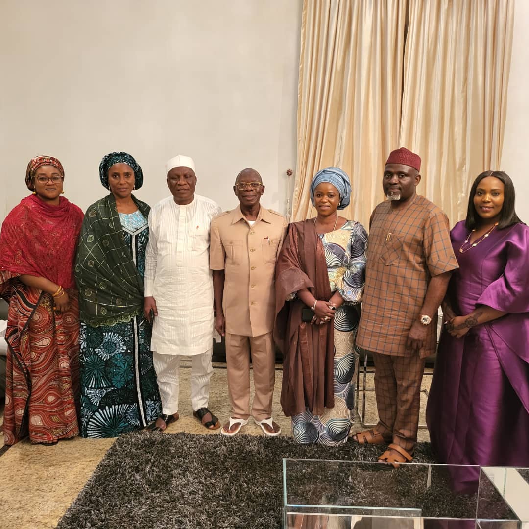 Abubakar Momoh Pays Thank You visit to Oshiomhole