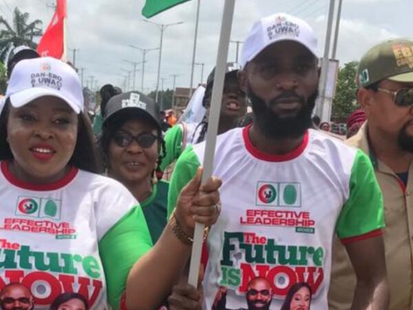 LGAs council election ;Oredo Labour Party chairmanship candidate flag off campaign LGAs council election ;Oredo Labour Party chairmanship candidate flag off campaign