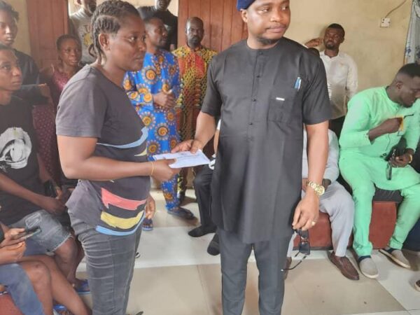 Bright Iyamu condoles victims of herdsmen attack in Oben, Iguelaba environs Bright Iyamu condoles victims of herdsmen attack in Oben, Iguelaba environs