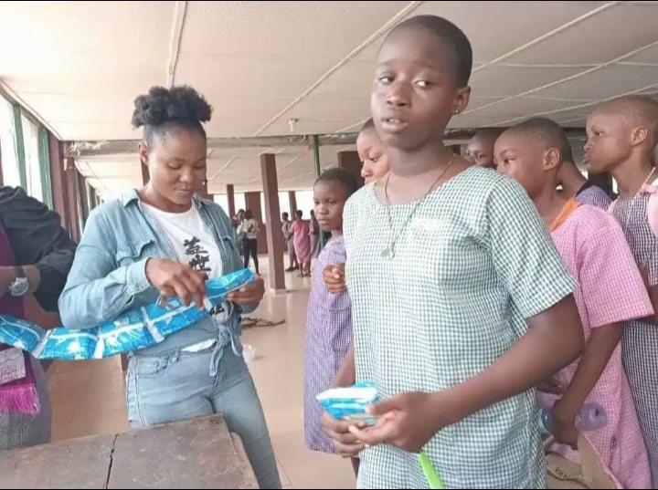 International Day of Girl child: Medical Women Association shares sanitary pads International Day of Girl child: Medical Women Association shares sanitary pads