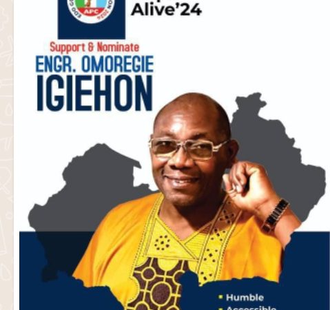Edo 2024: Edo south APC women, Youths assure Omoregie Igiehon of support