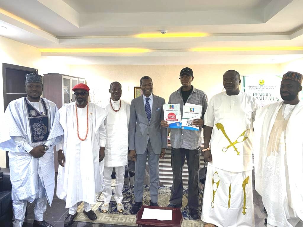 Edo 2024: Edo Unity League Worldwide Picks APC Nomination Forms for Dr Umakhihe