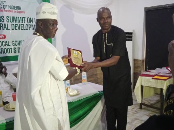 Edo NULGE President, Adorolo bags award on Grassroots development Edo NULGE President, Adorolo bags award on Grassroots development