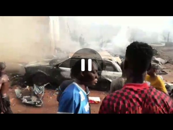 Aftermath of Gas explosion in Auchi; Edo Govt to revive community fire service office Aftermath of Gas explosion in Auchi; Edo Govt to revive community fire service office