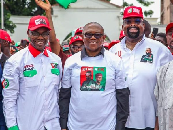 Edo guber: Obi Hits Benin, Kick-starts Akpata Political Campaigns . Edo guber: Obi Hits Benin, Kick-starts Akpata Political Campaigns .