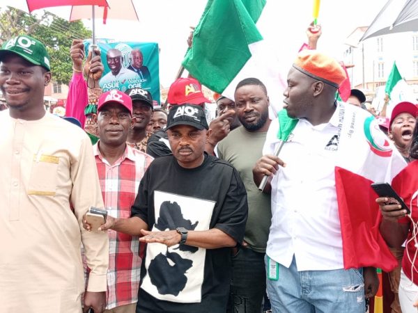 Afenmai Youth Movement records success in 10000 Man March for Ighodalo in Auchi