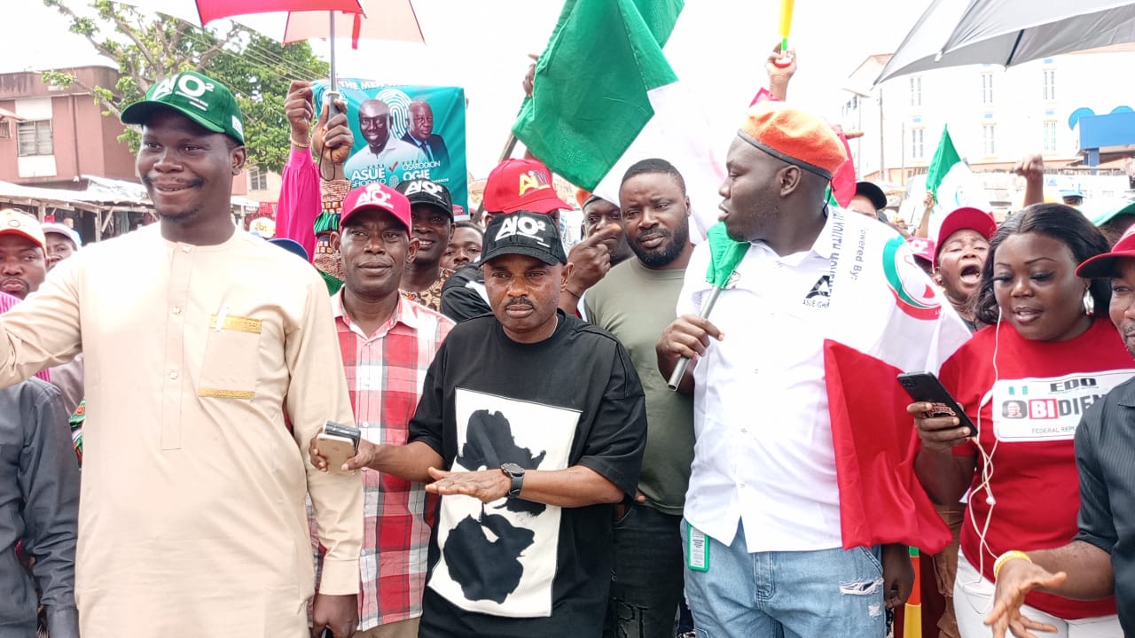 Afenmai Youth Movement records success in 10000 Man March for Ighodalo in Auchi Afenmai Youth Movement records success in 10000 Man March for Ighodalo in Auchi