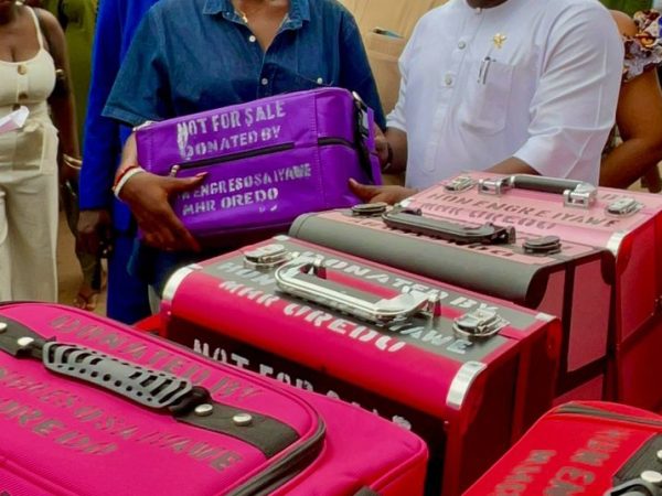 Hon Iyawe Empowers over 100 constituents with Sewing , Industrial Machines