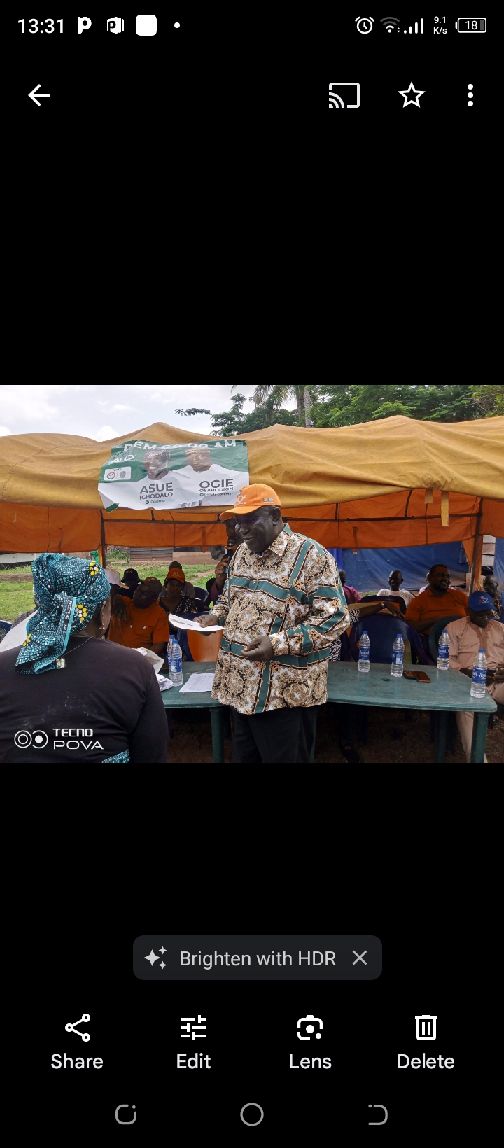 Tenebe Extends Empowerment Initiative to Ward level Tenebe Extends Empowerment Initiative to Ward level