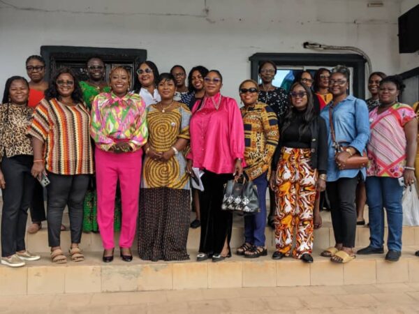 Edo Female Guber candidate, Ndidi meets women’s journalists, Edo Female Guber candidate, Ndidi meets women’s journalists,
