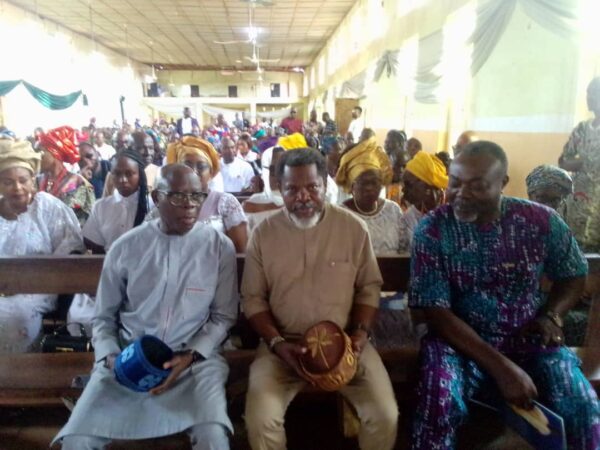 Oshiomhole,,Akpatason, Others bid farewell to Mike Oloyo At Imoga