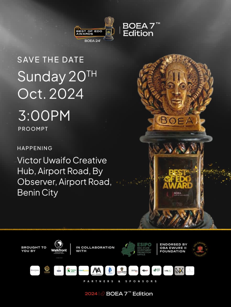 Best of Edo Awards 2024: Celebrating Excellence, Innovation, Future of Business in Edo Best of Edo Awards 2024: Celebrating Excellence, Innovation, Future of Business in Edo