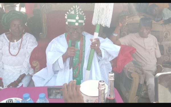 Edo Govt presents Staff of Office to Clan head of Sasaro Community in Akoko Edo