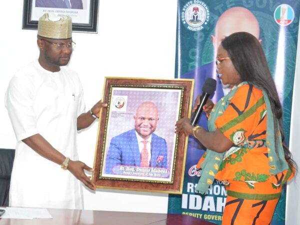 Idahosa meets with NAWOJ, assures of govt. support