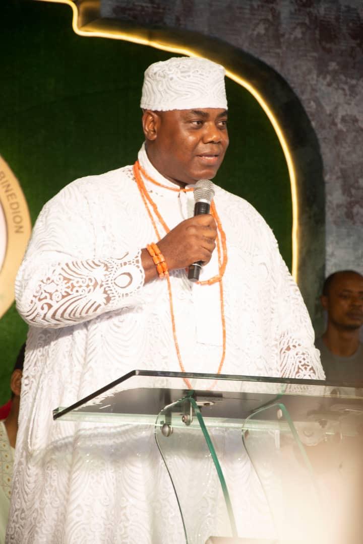 Esama Of Benin Son, Michael Igbinedion Initiated into Okada Elders Council