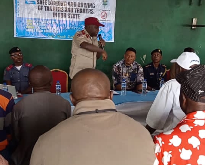 FRSC moves to curb increasing truck accidents in Edo