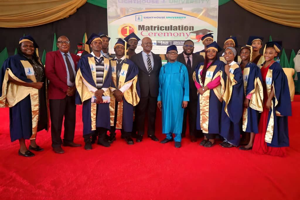 Lighthouse University’s Maiden Matriculation: A Celebration of Academic Excellence Lighthouse University’s Maiden Matriculation: A Celebration of Academic Excellence
