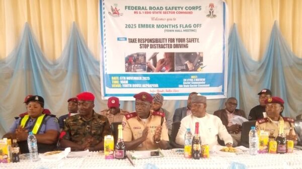 Ember Months: Maintain Safety, Discipline On Road, FRSC Cautions Drivers, Other Stakeholders