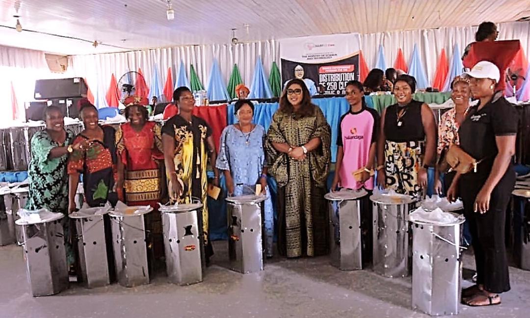 Edo First Lady office Distributes Free Climate-Friendly Clean-Coal Stoves To Edo North women Edo First Lady office Distributes Free Climate-Friendly Clean-Coal Stoves To Edo North women