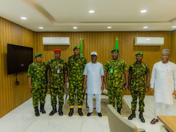 Okpebholo Pledges Edo’s Full Support to Nigerian Army in Fight Against Insecurity