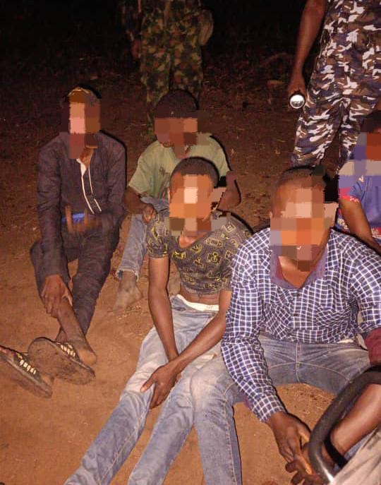 ‎Military, Security Agencies Conduct Joint Operation in Edo North, Arrest 8 Suspects