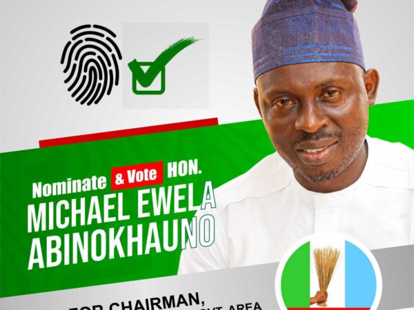 Iraokhor’s Turn: Abinokhauno Seeks Etsako Central LGA Chairmanship Iraokhor’s Turn: Abinokhauno Seeks Etsako Central LGA Chairmanship