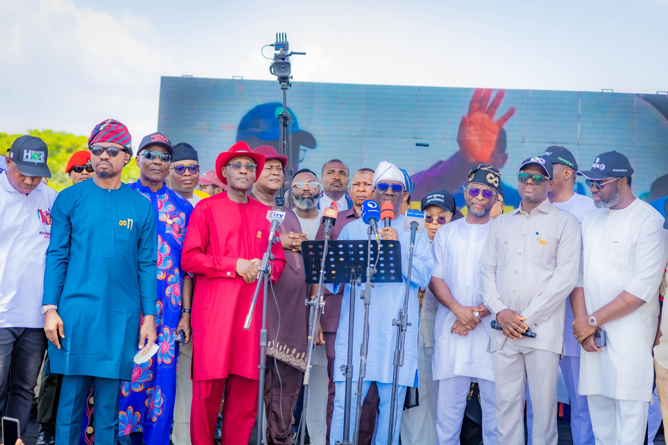 Edionwele, Ordia Defect to APC, Declare Party ‘Official’ in Esanland Edionwele, Ordia Defect to APC, Declare Party ‘Official’ in Esanland