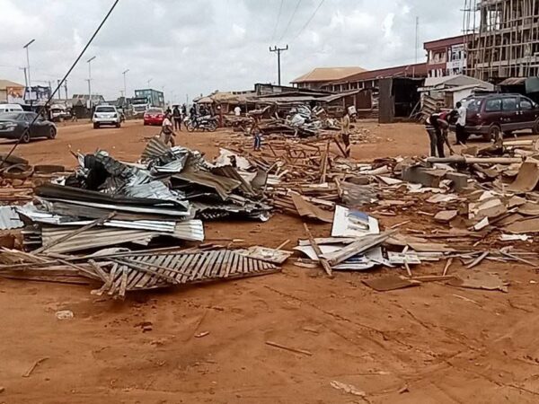 *Edo Govt Demolishes Auchi Motor Parks Over Alleged Cult-Related Killings, *Edo Govt Demolishes Auchi Motor Parks Over Alleged Cult-Related Killings,