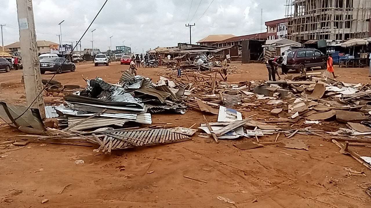*Edo Govt Demolishes Auchi Motor Parks Over Alleged Cult-Related Killings,