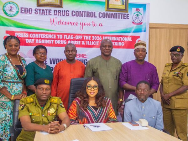 Edo State Government Reaffirms Zero Tolerance for Drug Abuse