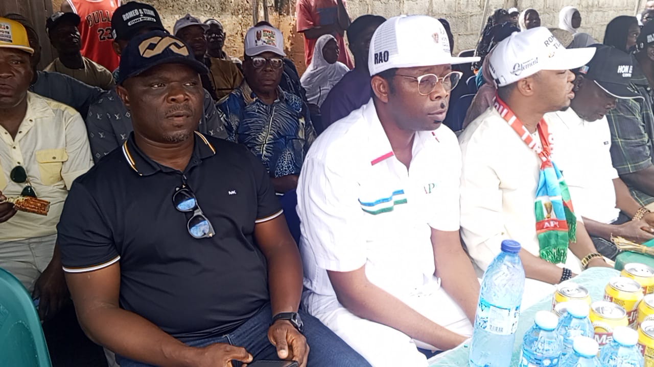 APC Flag-Off in Anwain: Momodu Rallies Support for Omoike, Tijani Ahead of LG Polls APC Flag-Off in Anwain: Momodu Rallies Support for Omoike, Tijani Ahead of LG Polls