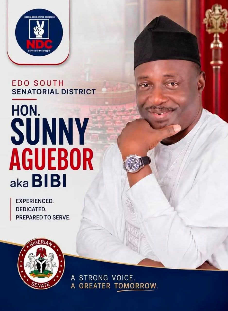 2027: I Remain NDC’s Authentic Candidate For Edo South – Aguebor (BIBI)