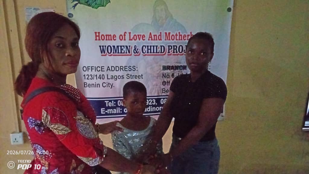‎Edo Govt Rescues 11-Year-Old Girl Allegedly Abused By Mother In Benin