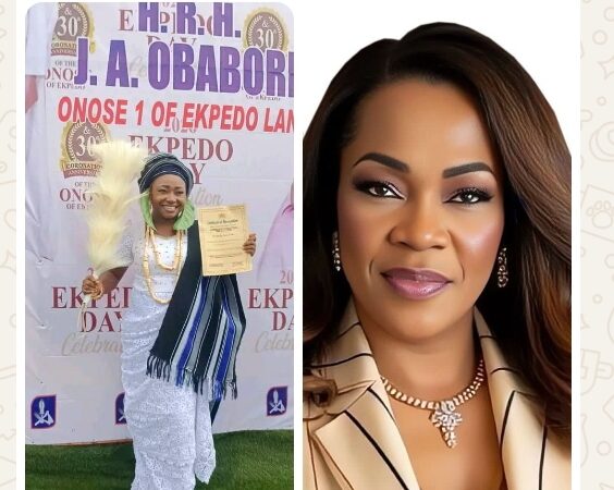 Edo ‎Ministry of Women Affairs Congratulates Ms.  Usiobaifo On  Installation As Iyin-Jamata of Uneme-Ekpedo