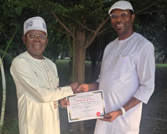 ‎Etsako West Chairman-Elect, Omoike pays thank-you visit to Oshiomhole, Shaibu, Momoh,