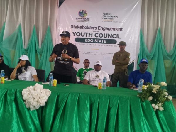 SSDC Begins Grassroots Engagement With Edo Youths, Promises People-Driven Interventions