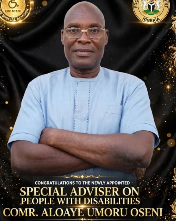 Etsako West Chairman Appoints Special Adviser On People With Disabilities