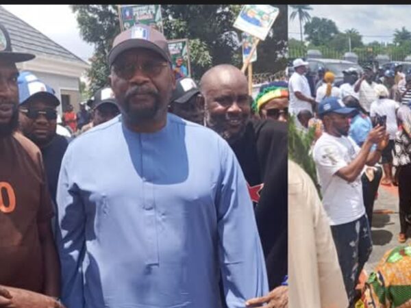 ‎Etsako East  Barricades Venue, ,Denies NDC Candidate, Bawa Access  For Campaign Rally